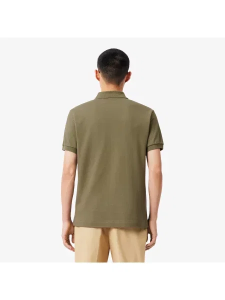 Поло Lacoste зеленое