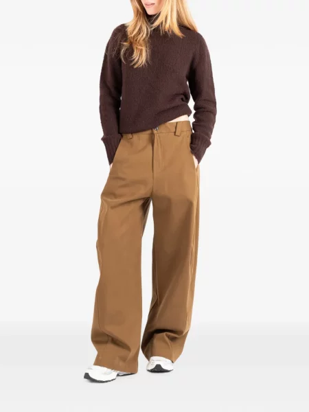 Pantaloni Société Anonyme maro