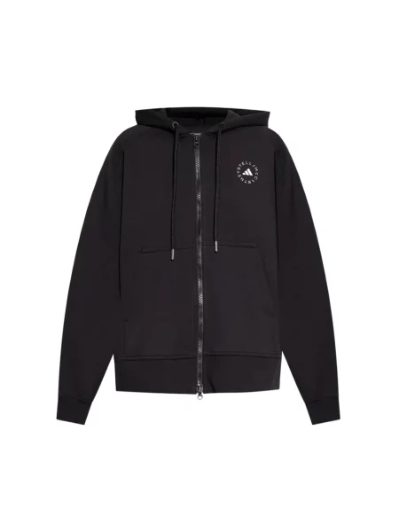 Bluza z kapturem Adidas By Stella Mccartney z kapturem czarna