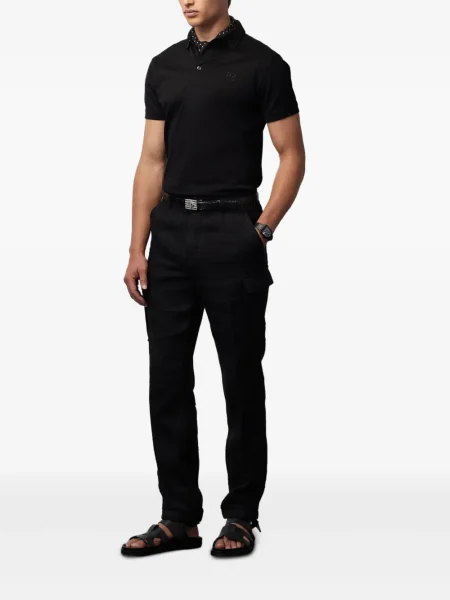 Поло тениска Ralph Lauren Purple Label черно