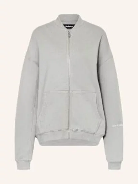 Black Palms Bluza Rozpinana Oversize Honey grau czarna