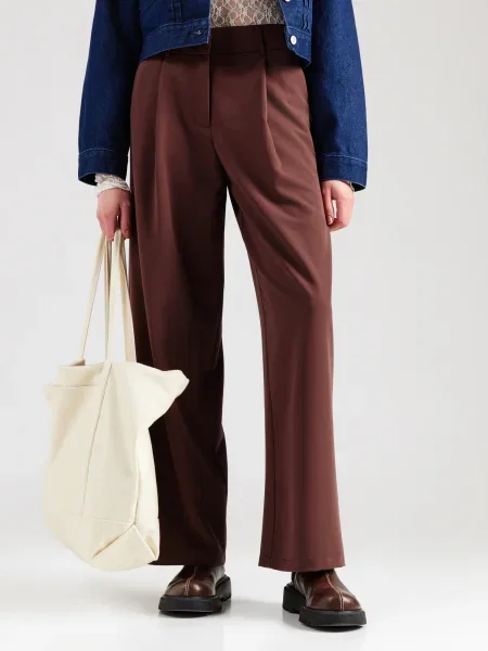 Studioselect Pantaloni cutați Elsa ruginiu maro