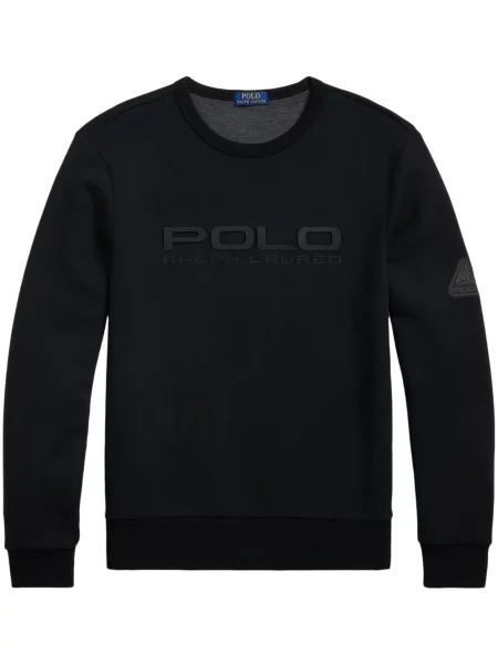 Siuvinėtos zomšinės pledinės maudymosi kelnaitės Polo Ralph Lauren mėlyna