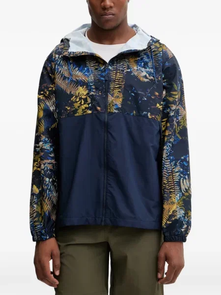 Virágos dzseki Columbia Sportswear nyomtatás kék