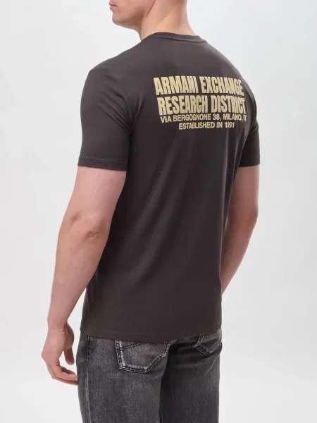 Футболка Armani Exchange коричнева