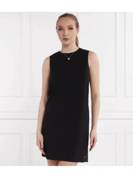 Calvin Klein Rochie STRUCTURE negru