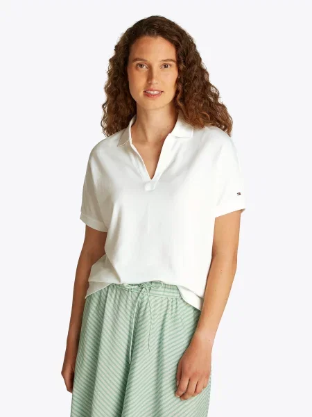 TOMMY HILFIGER Tricou alb