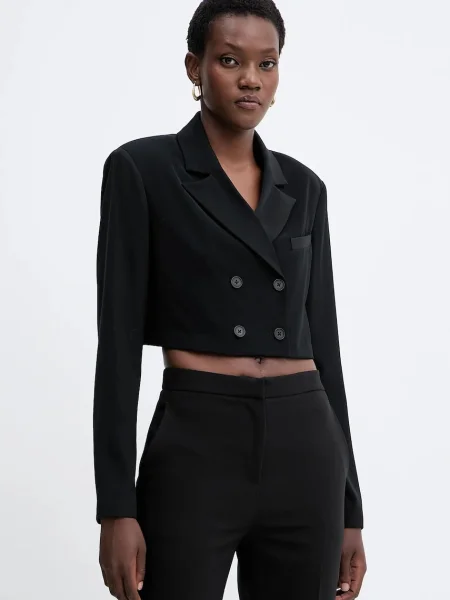 Fracomina sacou cu două rânduri de uni negru