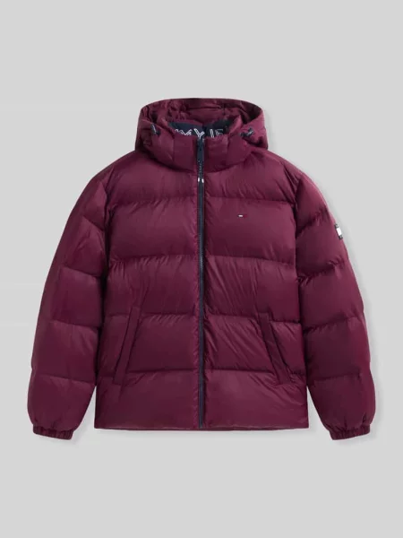 Kurtka puchowa o kroju relaxed fit z kapturem Tommy Jeans