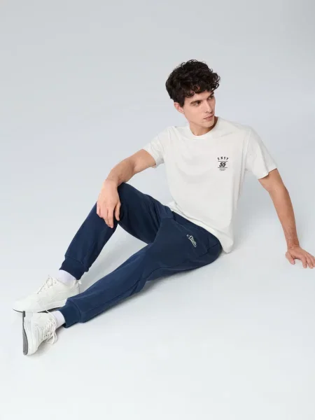 Спортивні штани джогери синій