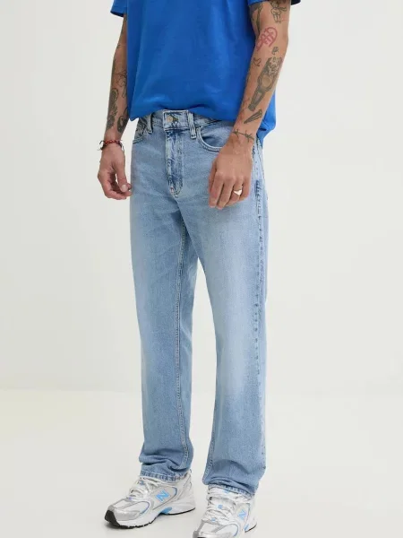 Traperice Tommy Jeans za muškarce plava