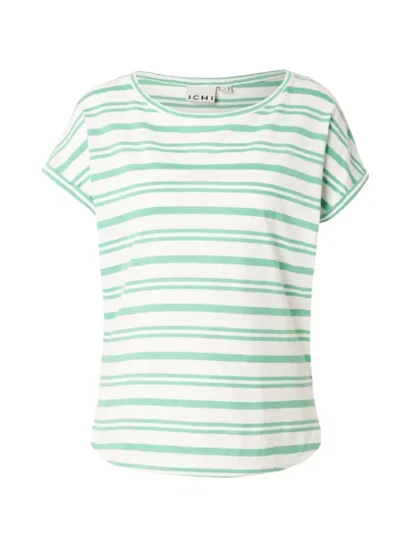 ICHI Tricou IHYULIETTA verde alb