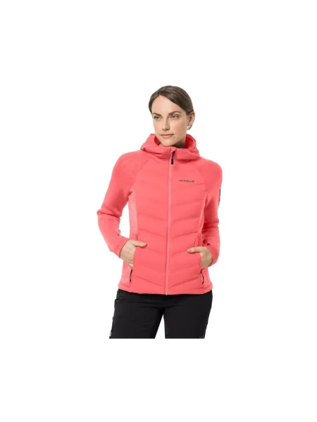 Geacă Jack Wolfskin roz