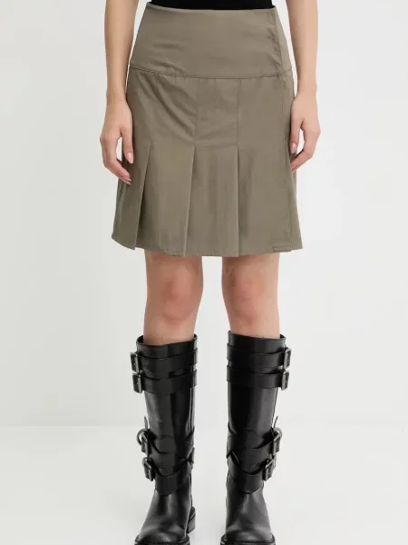 Our Legacy fustă Girdle mini evazați verde