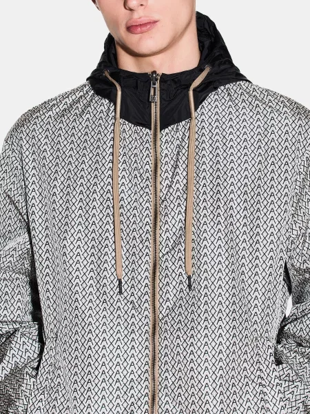 Вітровка Armani Exchange сірий