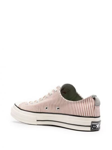 Pruhované tenisky Converse Chuck 70 červené
