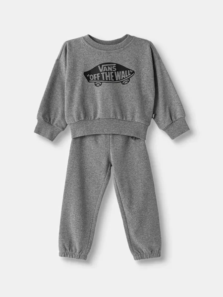 Vans set de trening pentru copii cu Double Standard Crew Set gri