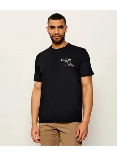 Calvin Klein Jeans Póló SS EU fekete