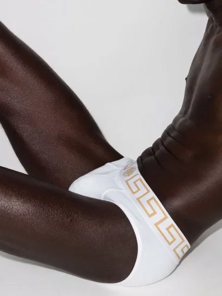Juosmuo kelnaitės Versace balta