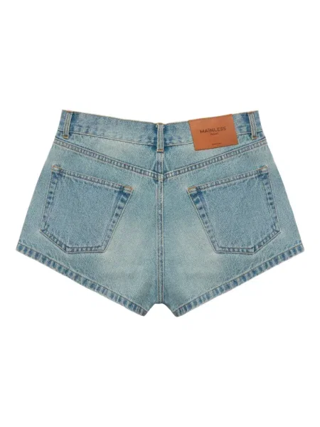 Pantaloni scurți din denim Mainless albastru