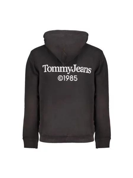 Bluza z kapturem Tommy Hilfiger czarna