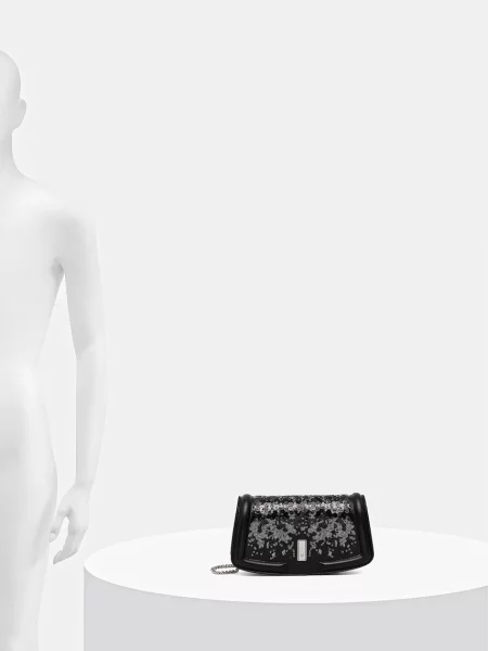 Кожаная сумка Boss черная