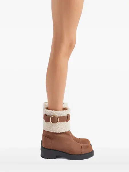 Botine Giuseppe Zanotti cu cataramă maro