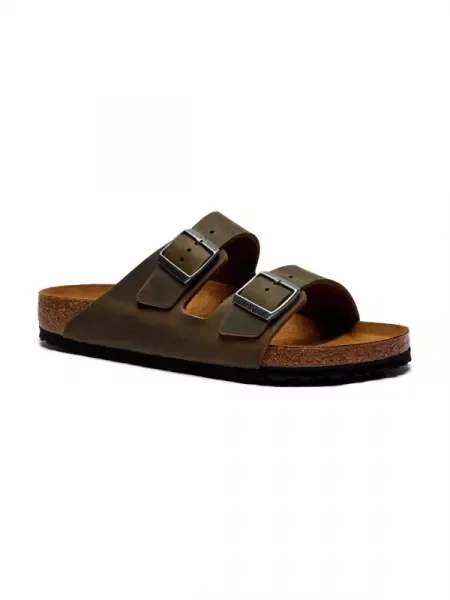 Birkenstock De piele șlapi Arizona LEOI EVA