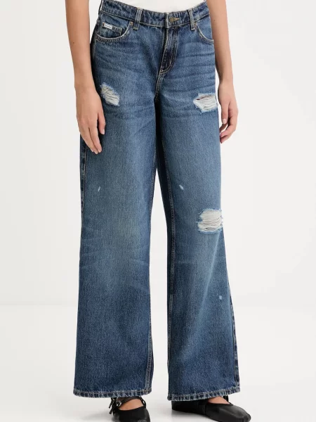 Дънки Guess Jeans тъмносиньо