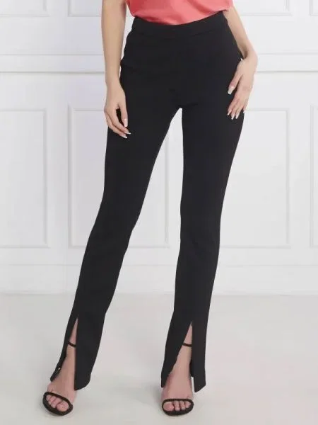 HUGO Pantaloni | flare fit negru