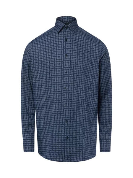Finshley & Harding koszula biznesowa Mężczyźni Modern Fit 39 niebieski