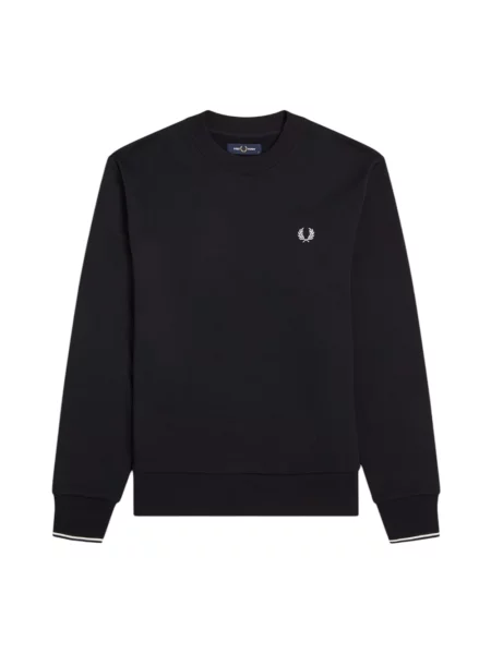 Fred Perry bluza nierozpinana Mężczyźni jednolity XL czarny