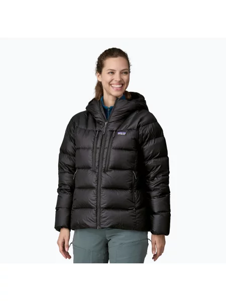 Kurtka Patagonia W's Fitz Roy Down Hoody Black L czarna