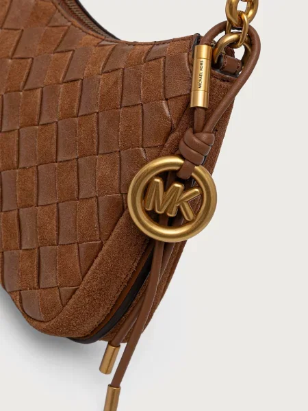 Кожаная сумка хобо Michael Michael Kors