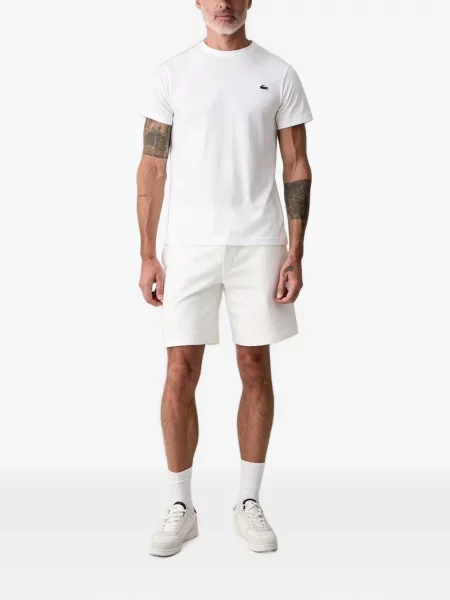 Tricou sport Lacoste alb