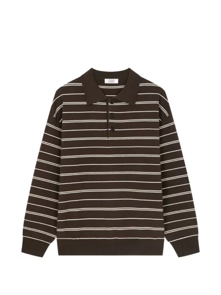 Μακρύς polo Tomboy καφέ