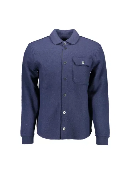 Kardigan Gant wełniany niebieski