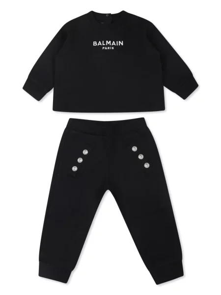 Komplet dresowy dziecięcy Balmain czarny