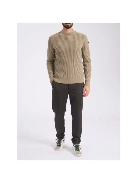 Lniany sweter Rrd beżowy