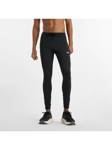 Běžecké legíny New Balance Sleek Pocket black černé