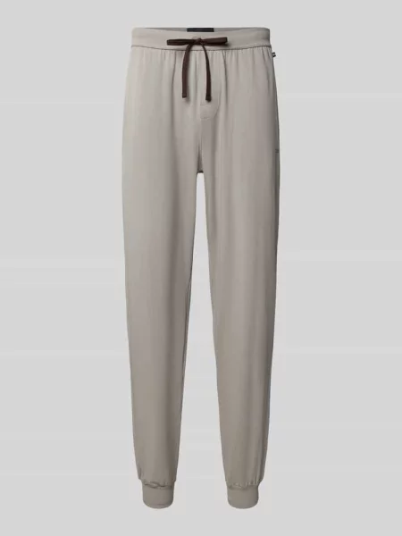 Spodnie dresowe o kroju regular fit z mieszanki bawełny model Mix&Match Pants' Boss