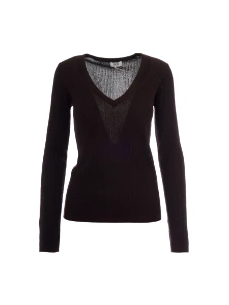 Liu Jo Collection bluzka z dzianiny Kobiety S brązowy