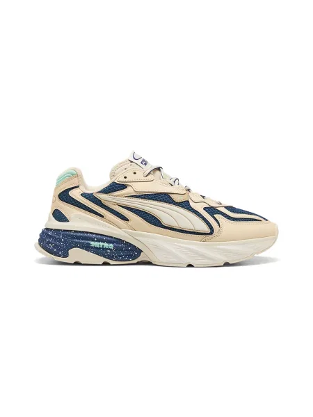 Puma Fade Nitro LS Canvas Blue Mężczyźni Buty sportowe Puma Brązowy Size: 7 niebieskie