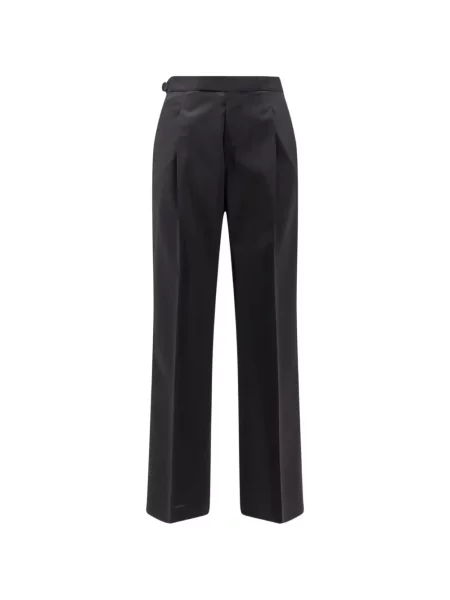 Pantaloni Germano 1952 din satin negru