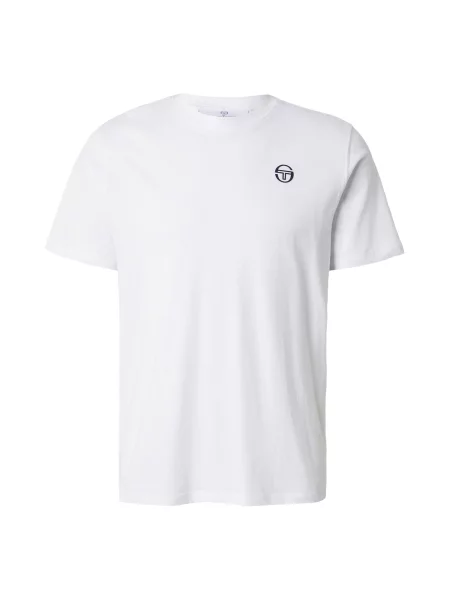 Sergio Tacchini Tricou Warhol Co bleumarin / azuriu / verde alb