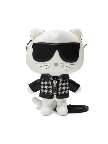 Τσάντα KARL LAGERFELD Μαύρο λευκό