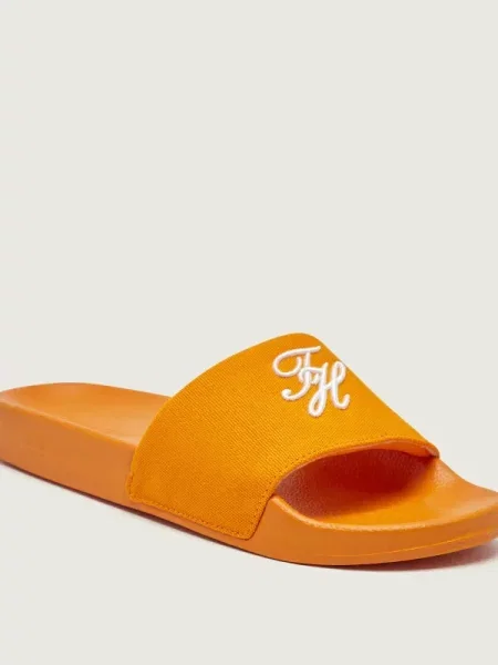 Tommy Hilfiger Șlapi SCRIPT portocaliu