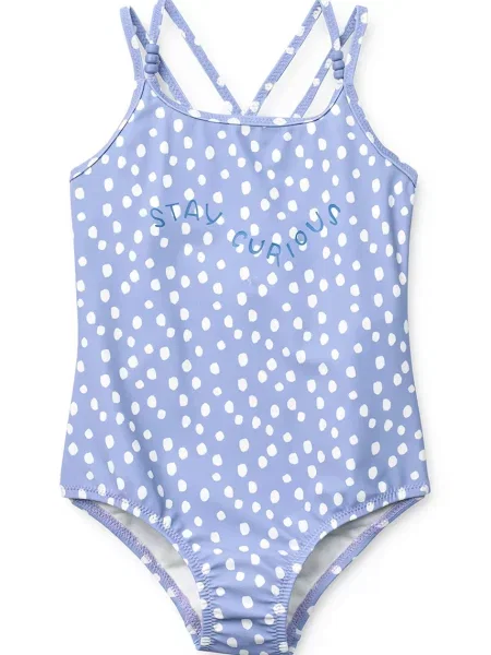 Liewood jednodielne plavky detské Suna Printed Swimsuit fialová