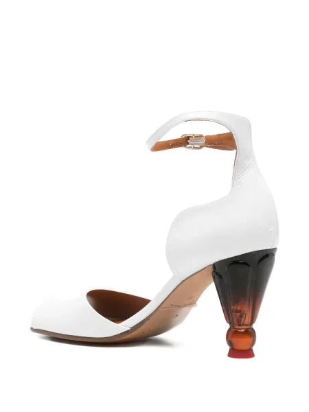 Sandale Chie Mihara din piele alb