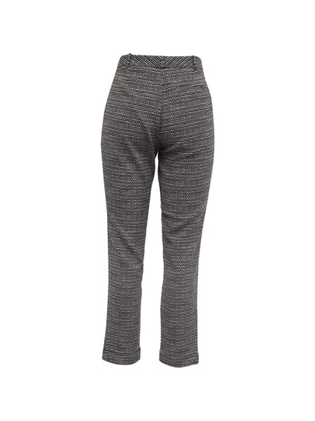 Pantaloni Boss cu model pepito negru